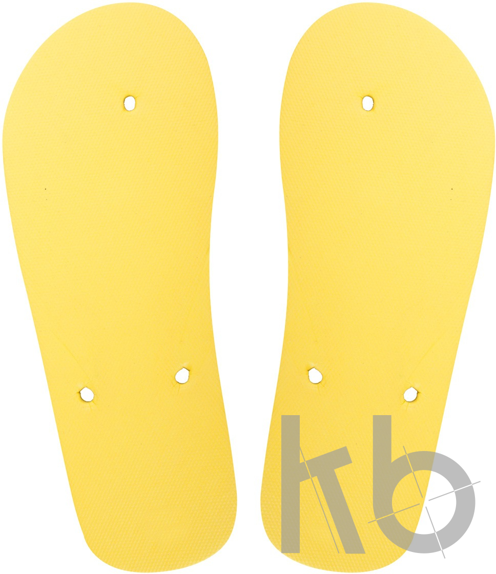 customisable beach slippers - sole