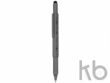 Ручка-стилус металлическая шариковая «Tool» с уровнем и отверткой