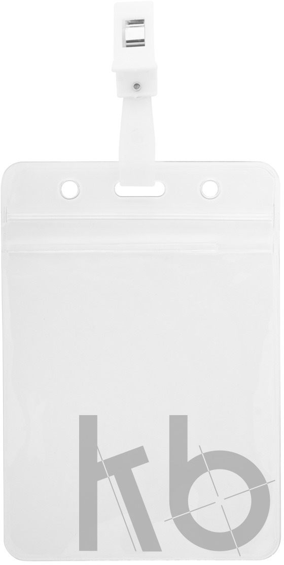 badge holder, vertical