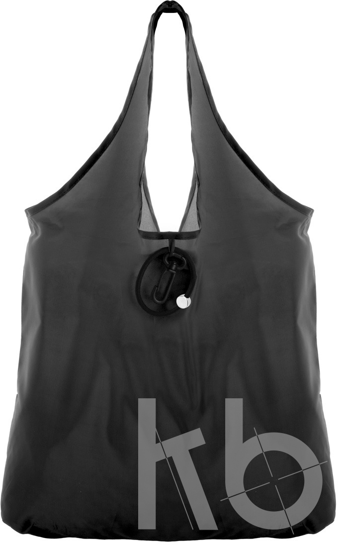 Складная сумка для покупок с  карабином