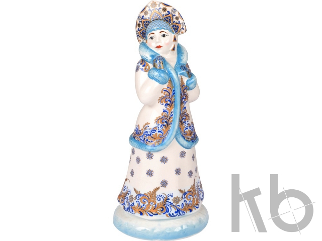 Подарочный набор «Снегурочка»: скульпутра, платок