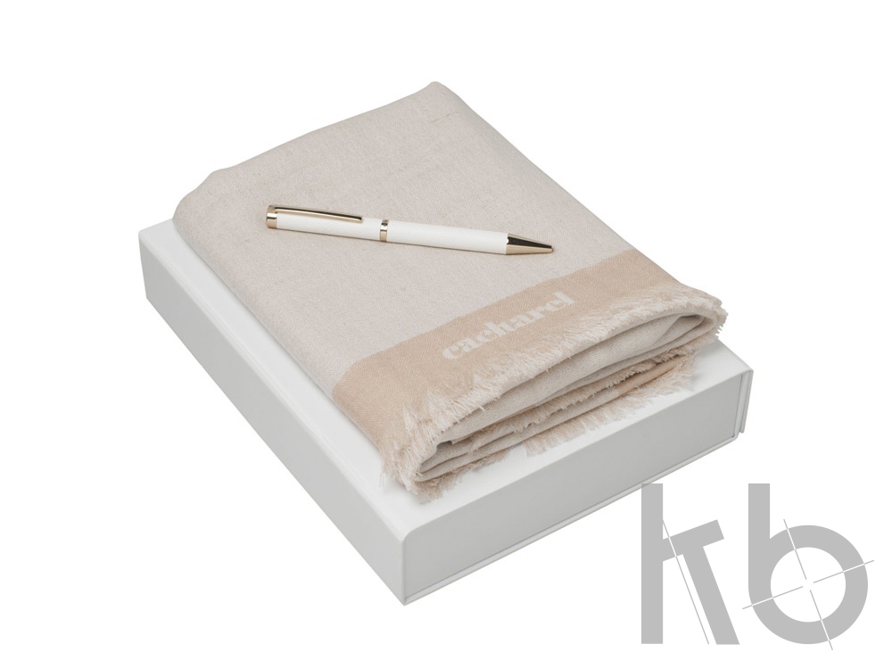 Подарочный набор Bird: шарф, ручка шариковая