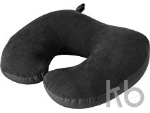 Suede travel pillow