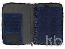 Бизнес-блокнот на молнии А5 «Fabrizio» с RFID защитой