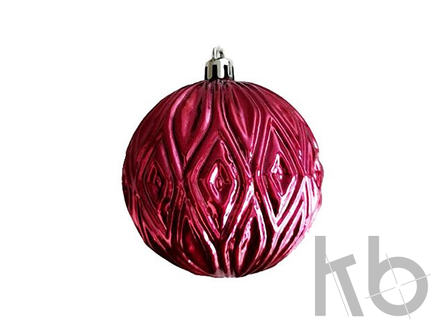 Новогодний ёлочный шар «Рельеф»
