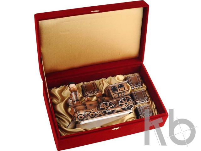 Набор для водки «Железнодорожный состав»