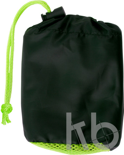 Nylon pouch with sports towel