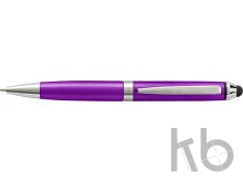 Plastic ballpen with metal tip