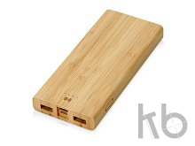Внешний беспроводной аккумулятор из бамбука «Bamboo Air», 10000 mAh