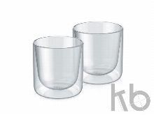 Набор стаканов из двойного стекла ALFI, 200мл