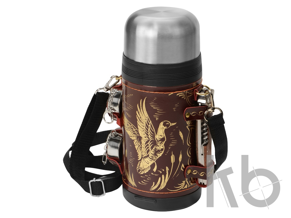 Термос в чехле