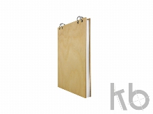 Блокнот/скетчбук А5 из Березы на разъемных кольцах