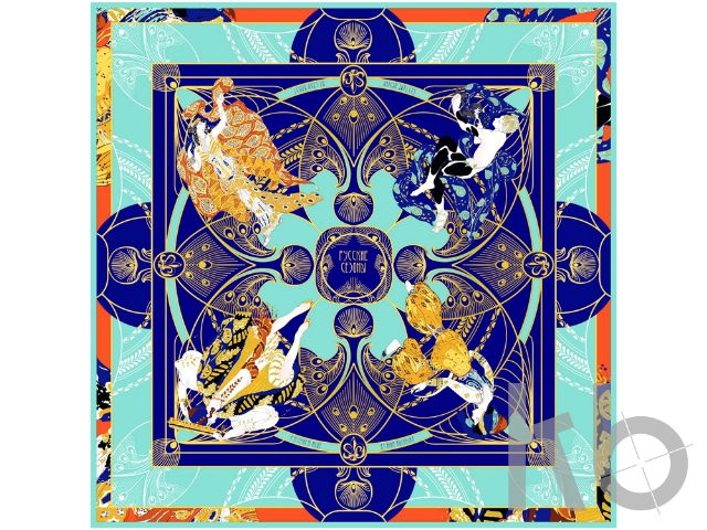 Платок «Русские сезоны. Леон Бакст»