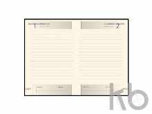 Ежедневник А5 полудатированный «Cult Silver»