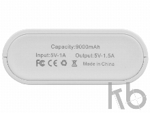 Портативное зарядное устройство «Lantern», 9000 mAh