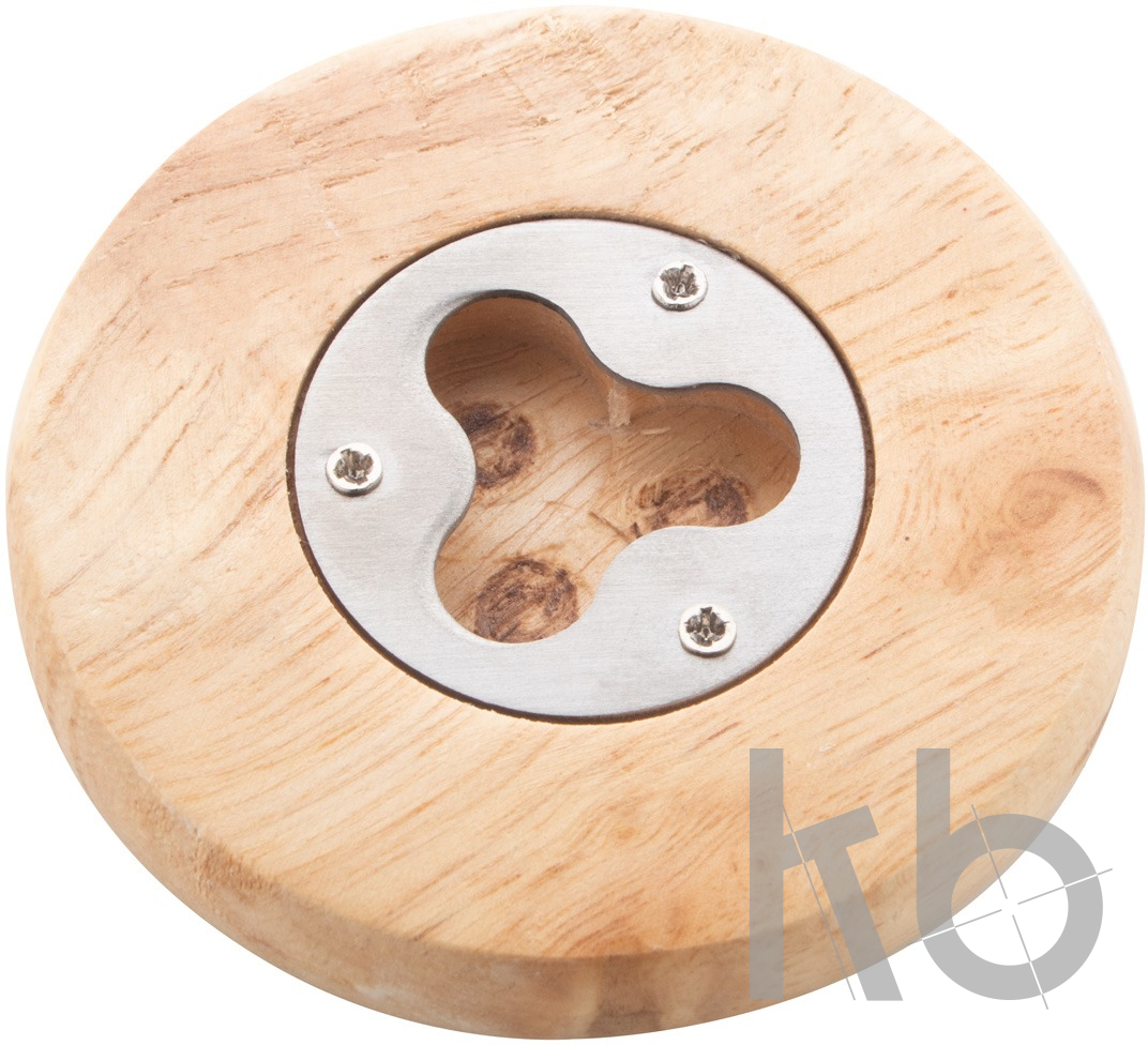 Деревянный костер с открывалкой