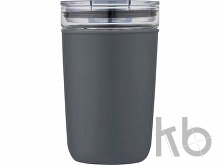Стеклянная кружка «Bello» с внешней стенкой из переработанного пластика