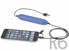 Портативное зарядное устройство, 2000 mAh/кабель 3 в 1