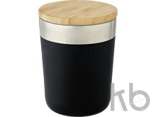 Кружка с вакуумной изоляцией и бамбуковой крышкой «Lagan»