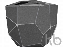 Портативная колонка «Geo», 5 цветов подсветки