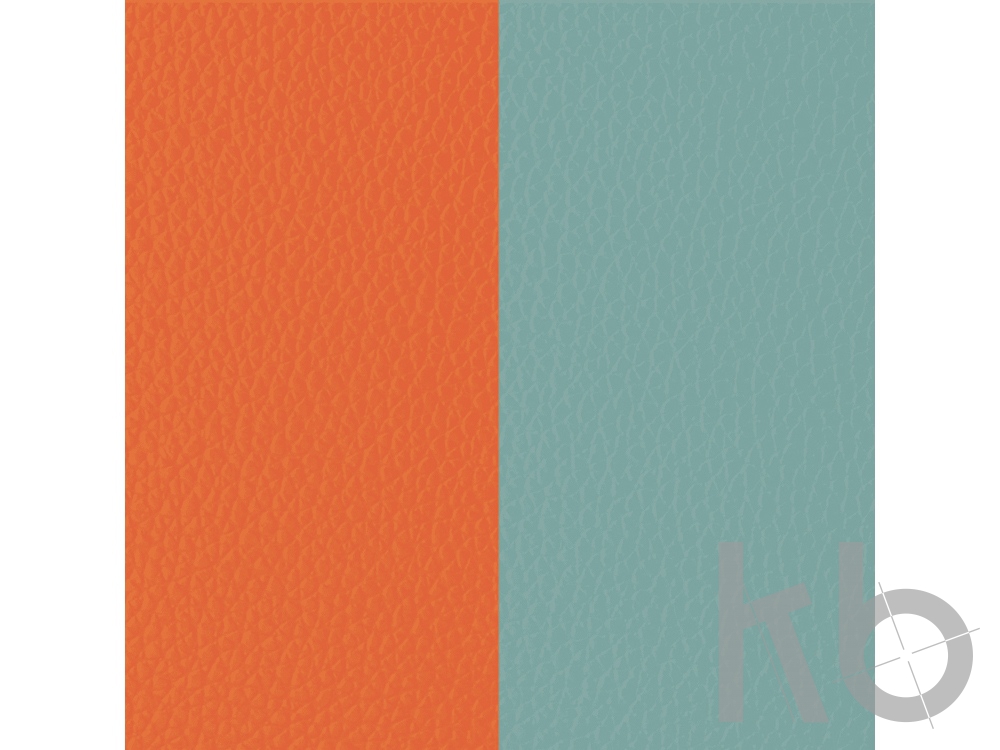 Двусторонняя кожаная вставка для браслета