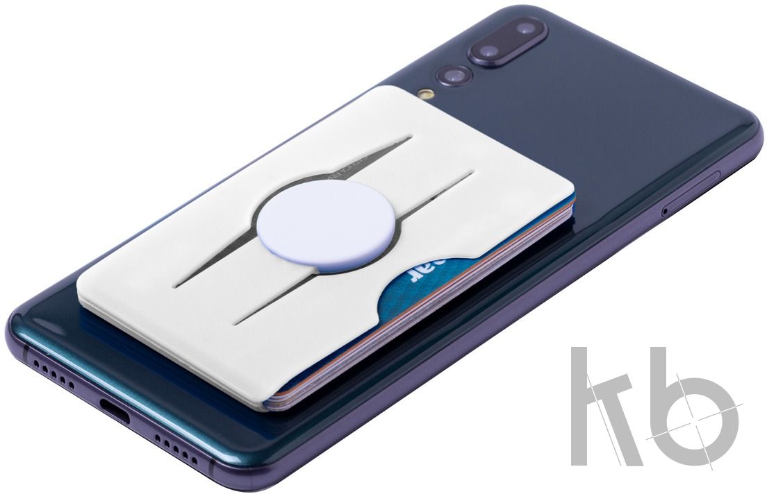 Футляр для кредитных карт с держателем для мобильного телефона