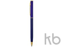 Ручка металлическая шариковая «Жако» с серебристой подложкой