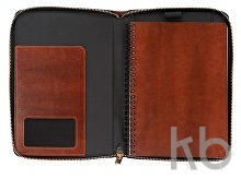 Бизнес-блокнот на молнии А5 «Fabrizio» с RFID защитой