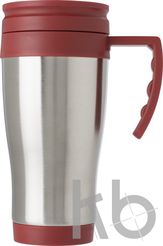 Stainless steel travel mug