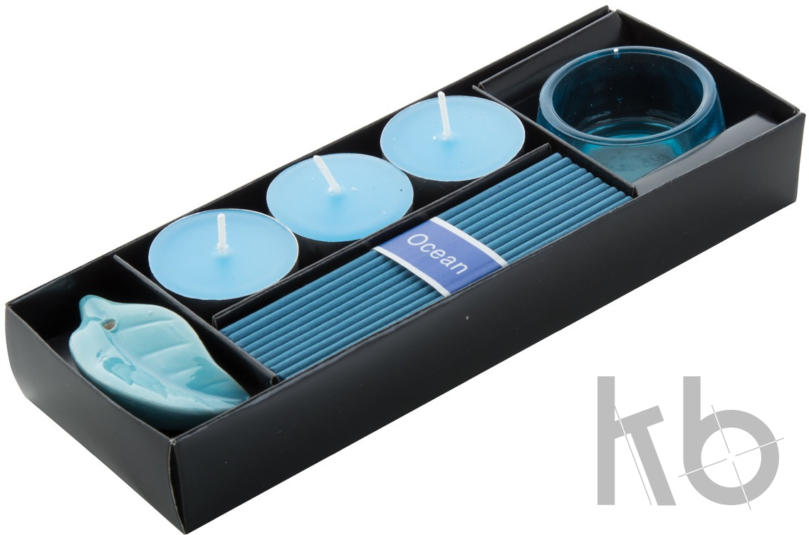 incense set, ocean