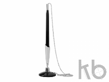 Ручка пластиковая шариковая на подставке «Холд»