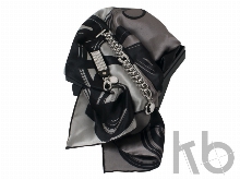 Набор: брелок, шелковый платок, браслет