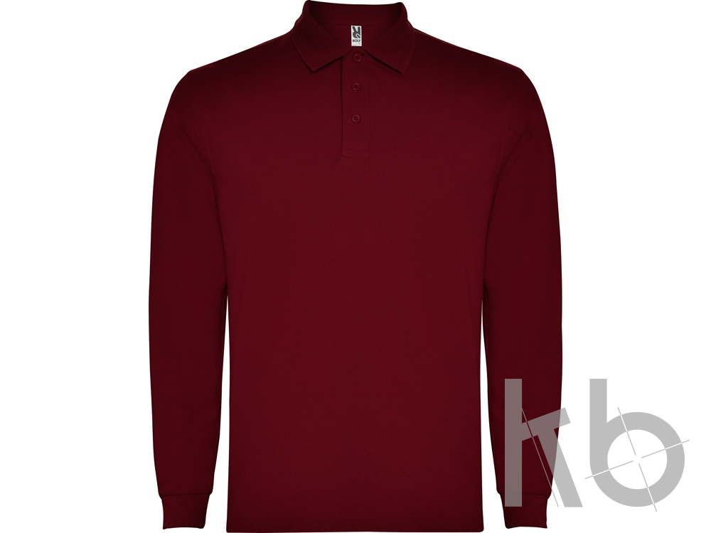 Рубашка поло «Carpe» мужская с длинным рукавом