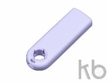 USB 2.0- флешка промо на 64 Гб прямоугольной формы, выдвижной механизм