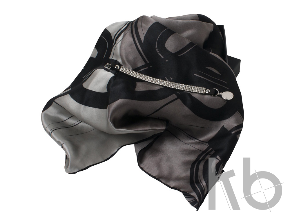 Набор: шелковый платок, браслет