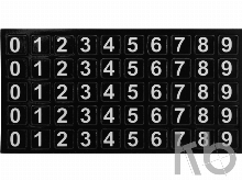 Табличка «Tempark» с номером телефона для временной парковки