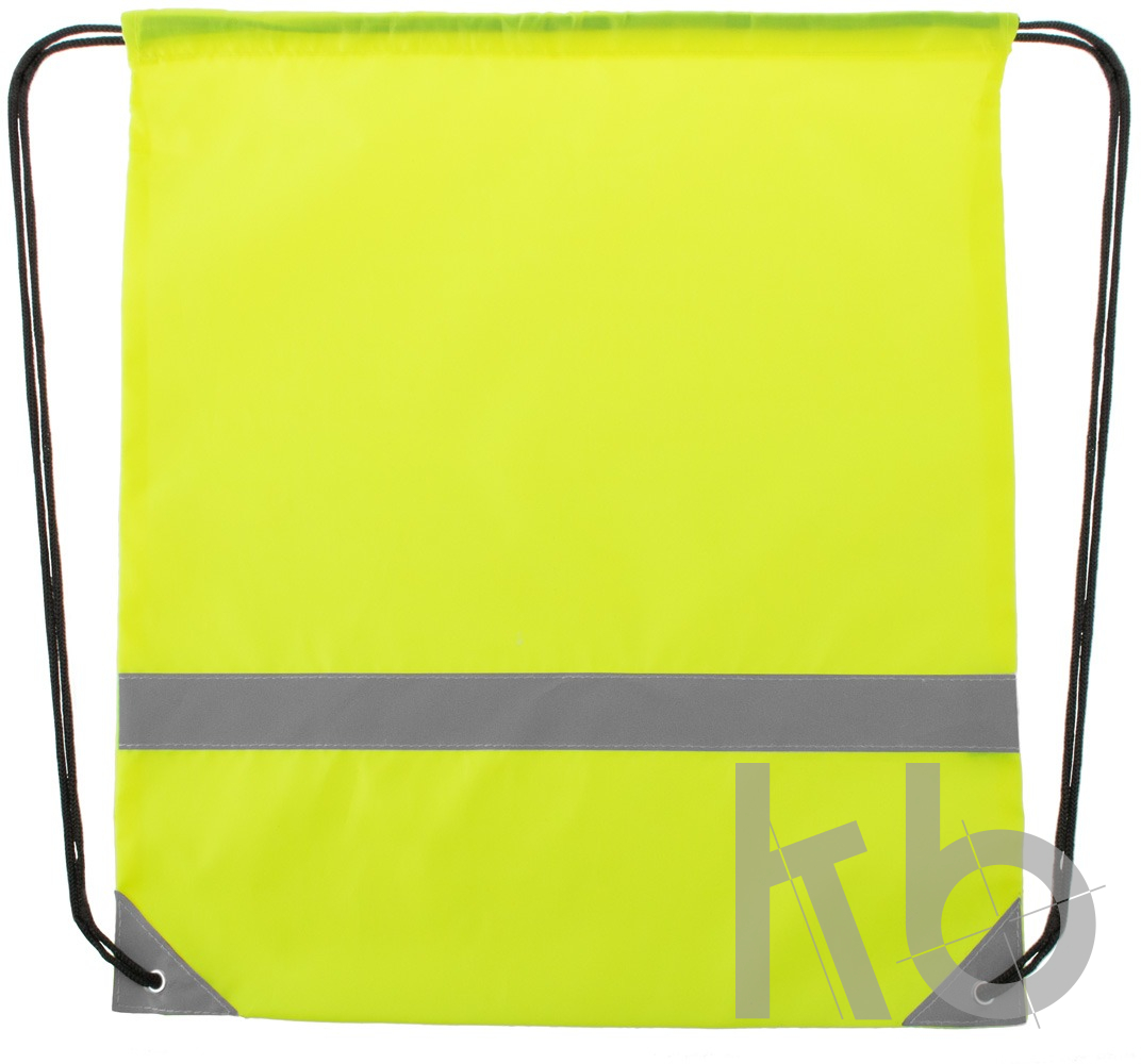 reflective drawstring bag