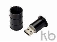 USB 2.0- флешка на 16 Гб «Бочка»
