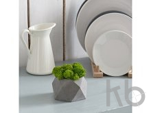 Кашпо бетонное со мхом «Бета»