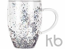 Кружка с двойными стенками с блестками «Festival»