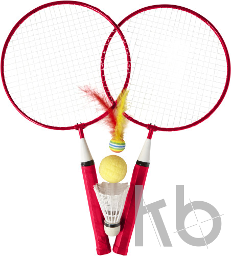 Iron badminton set