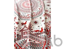 Платок «Мезенская роспись»