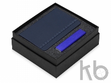 Подарочный набор To go с блокнотом А6 и зарядным устройством