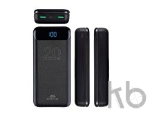 Внешний аккумулятор с дисплеем, 20000 mAh