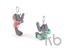 DUENA. Брелок с мягкой игрушкой