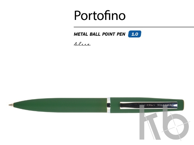 Ручка металлическая шариковая «Portofino»