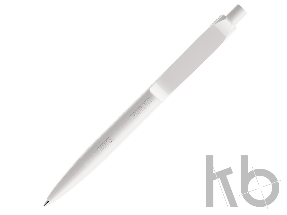 Пластиковая ручка QS50 с антибактериальным покрытием «Спасибо»