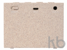 Портативная колонка «Wheatty» из пшеничной соломы