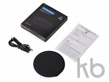 Беспроводное зарядное устройство с подсветкой логотипа «Moon spot», 10 Вт