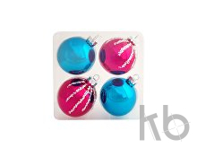 Набор ёлочных шаров «Узоры»